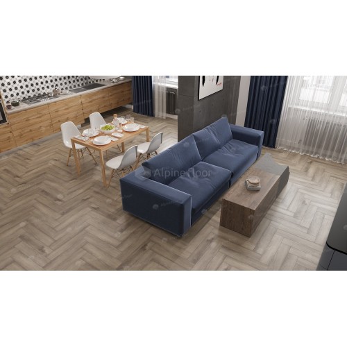 Кварцвиниловая плитка Alpine Floor Parquet Дуб Исида ECO 16-15
